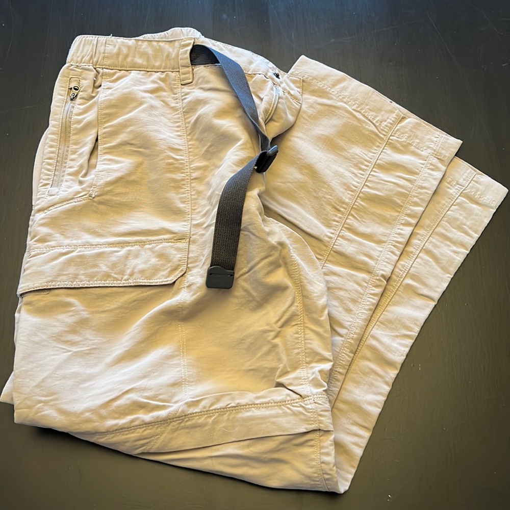 North face convertible dry fit pants
